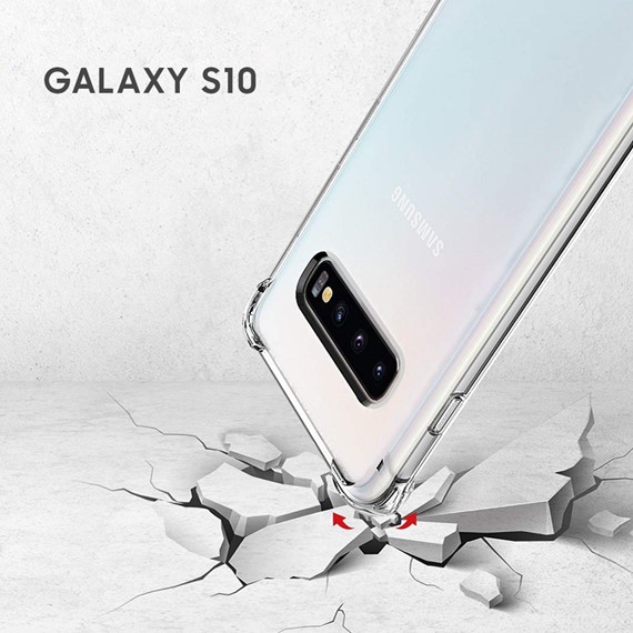 Samsung Galaxy S10 CaseUp Titan Crystal Şeffaf Kılıf 4